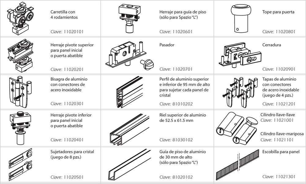 Sistema Plegable Spazio L - Imagen 3